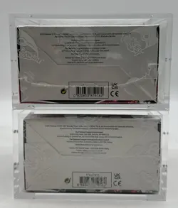 Lot fo (2) Pokemon TCG SWSH Fusion Strike Booster Boxes w/Acrylic - Image 3