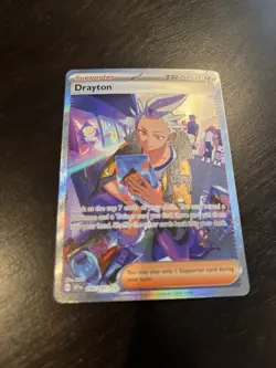 Drayton 244/191 SV08: Surging Sparks Pokemon TCG Special Illustration Rare NM - Image 2