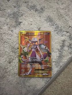 Pokemon Mewtwo EX 164/162 Secret Rare Breakthrough English TCG Card - Image 1