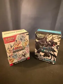Pokemon TCG - Prismatic Evo. & Black Bolt Booster Bundles - (New/Factory Sealed) - Image 1