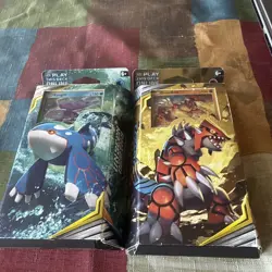 Pokemon SUN MOON COSMIC ECLIPSE Theme Deck Unseen Depths AND Towering Heights - Image 1