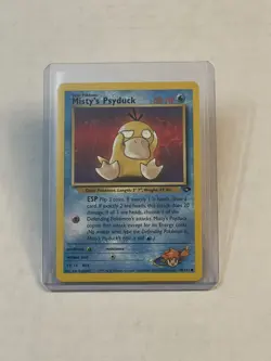 VTG Pokemon TCG Misty's Psyduck 90/132 Gym Challenge Non Holo Unlimited WOTC LP - Image 1