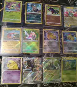 Pokemon TCG 12 Lot 1/2 Radiant Set Holo Celebi EX Sneasler Wugtrio 2014-Treeco - Image 1