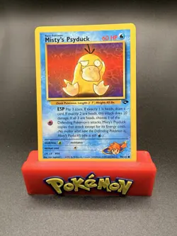 Misty's Psyduck 90/132 Gym Challenge Regular Common-Pokemon TCG-Fast Shipping-NM - Image 1