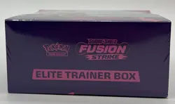 Pokemon TCG Sword & Shield Fusion Strike Elite Trainer Box SEALED ETB - Image 3