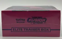 Pokemon TCG Sword & Shield Fusion Strike Elite Trainer Box SEALED ETB - Image 4