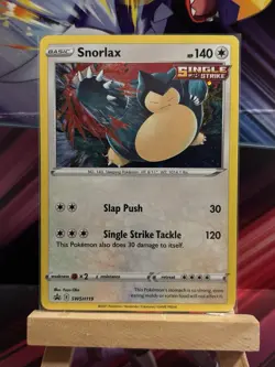 Pokemon - Snorlax SWSH119 - Black Star Promo - Cosmos Holo - VLP - Image 1