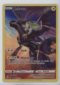 Full Art - Zekrom Pokemon Sword & Shield Brilliant Stars Trainer Gallery #TG05 - Image 1