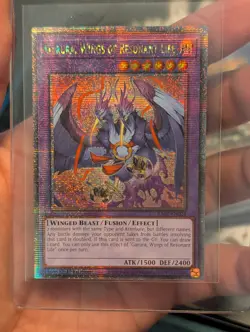 Garura, Wings Of Resonant Life Quarter. Century Secret Rare RA02-EN024 Yugioh - Image 1