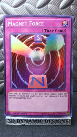 | Yugioh Magnet Force DPRP-EN007 1st Super Duelist Pack Rivals Of The NM/M 🔥 | - Image 1