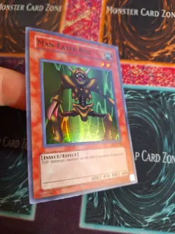 Yu-Gi-Oh! TCG Man-Eater Bug LOB-108 Super Rare Unlimited Near Mint a1/ - Image 2