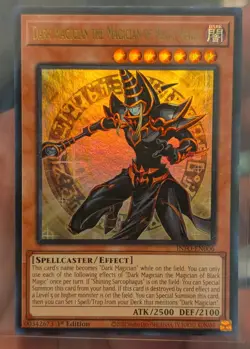 Yu-Gi-Oh! Dark Magician the Magician of Black Magic INFO-EN006 Ultra Rare - NM - Image 1