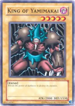 King of Yamimakai - DB2-EN046 - Common - Unlimited Edition - Lightly Played - Image 1
