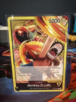 One Piece CCG Monkey.D.Luffy OP15-098 Adventure On Kami’s Island English NM - Image 1