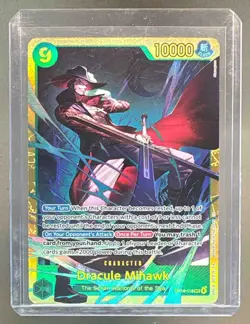 Dracule Mihawk 2026 One Piece Azure Sea's Seven #OP14-119 Secret Rare - Image 1