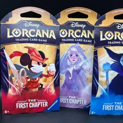 Disney Lorcana First Chapter 3X Sleeved Booster Packs ALL ART SET Sealed - Image 2
