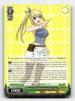 Weiss Power of the Shimmering Stars, Lucy (RR) - FAIRY TAIL 100 YEARS QUEST - Image 1