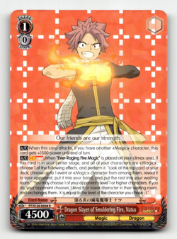 Weiss Dragon Slayer of Smoldering Fire, Natsu (R) - FAIRY TAIL 100 YEARS QUEST - Image 1