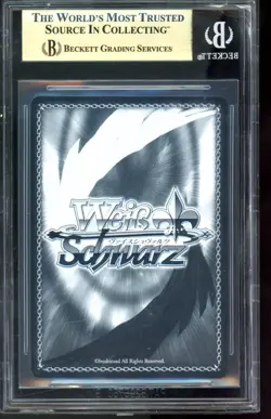 SIGNED Rikuhachima Aru Weiss Schwarz Blue Archive SP Japanese PRISTINE BGS 10 - Image 2