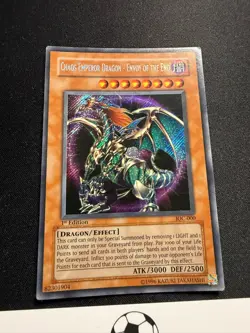 Chaos Emperor Dragon - Envoy Of The End - Secret Rare 1st Edition IOC-000 - HP - - Image 2