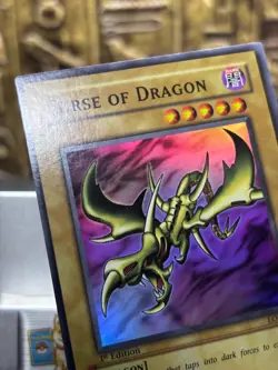 Curse of Dragon LOB-066 The Legend of Blue Eyes White Dragon 1st Edition -NM - Image 3