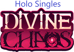 Gamersupps VCard Divine Chaos First Edition Singles (Holo + Secret Rare) - Image 1