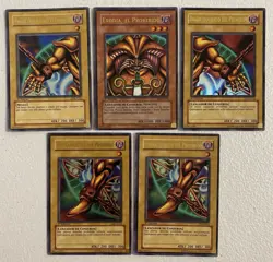 YGO Legend of Blue Eyes Exodia the Forbidden One 4 Parts 1st Ultra Spanish - Image 1
