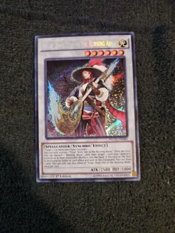 Virgil, Rock Star of the Burning Abyss NECH-EN085 - YuGiOh Card - LP 1st/unlim - Image 1