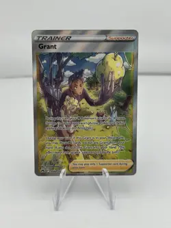 Grant GG62/GG70 Crown Zenith Galarian Gallery NM Full Art Pokemon Card - Image 1