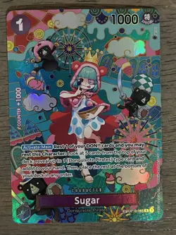 Sugar - OP10-065 (SP) - The Azure Sea's Seven (OP14) One Piece Card Alt Art - Image 1