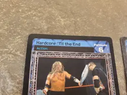 WWE WWF Raw Deal CCG Cards - 2X Hardcore Til the End Rare - Image 2