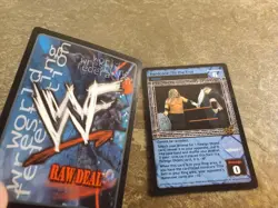 WWE WWF Raw Deal CCG Cards - 2X Hardcore Til the End Rare - Image 4