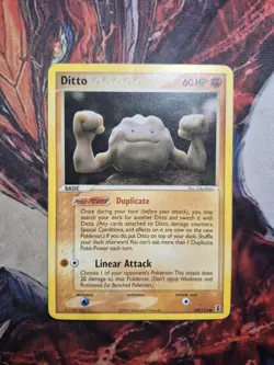 Ditto (Geodude) 62/113 - EX Delta Species Common Pokemon Card - HP - Image 1