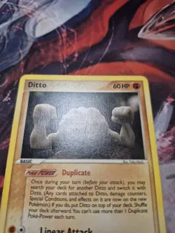 Ditto (Geodude) 62/113 - EX Delta Species Common Pokemon Card - HP - Image 2