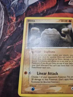 Ditto (Geodude) 62/113 - EX Delta Species Common Pokemon Card - HP - Image 4