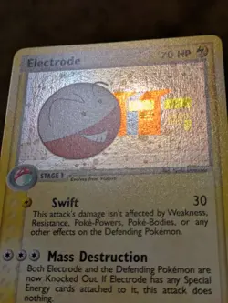 Electrode 5/101 Reverse Holo Rare Hidden Legends Pokemon Card LP - Image 3
