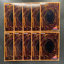 NM 10 card Exodia the Forbidden One GDB1-JP005 Gold Ultra Rare YuGiOh 1000 - Image 2
