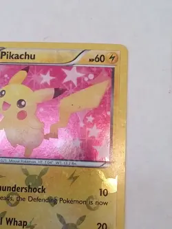 Pokemon Pikachu TCG RC7/RC25 Legendary Treasures Radiant Collection Holo Card - Image 3