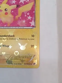 Pokemon Pikachu TCG RC7/RC25 Legendary Treasures Radiant Collection Holo Card - Image 5
