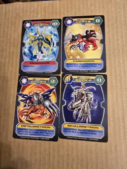 Lot of 16 DIGIMON D-Tector 2002 Collector BANDAI Trading Cards TCG - Image 2
