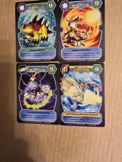 Lot of 16 DIGIMON D-Tector 2002 Collector BANDAI Trading Cards TCG - Image 3