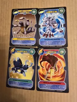 Lot of 16 DIGIMON D-Tector 2002 Collector BANDAI Trading Cards TCG - Image 4