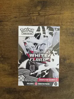 Pokemon Scarlet & Violet White Flare Booster Bundle Box English 170+ Cards 2025 - Image 1
