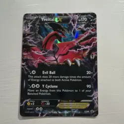 Pokemon Yveltal EX XY08 XY Promo Holo 170 HP Darkness Basic Card - Image 1