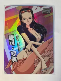 One Piece Kayou Nico Robin SR Holo Card Chinese Fishman Island OPF106-SR-07 - Image 1