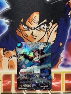 Dragon Ball Super Card Game SS4 Gogeta, Peerless Fusion BT10-154 SCR - Image 1