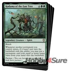 Kodama Of The East Tree X4 M/NM Magic: The Gathering MTG Bloomburrow: Commander - Image 1