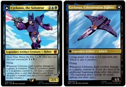 Cyclonus, the Saboteur - #09 - Universes Beyond: Transformers - NM MTG - Image 1