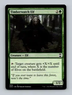 Timberwatch Elf C Commander: Kaldheim 76 LP - Image 1