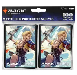 Tidus Official Sleeves - New Sealed 100 Count - Final Fantasy MTG TCG - Image 1